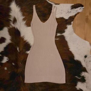 Beige SweaterDress size small